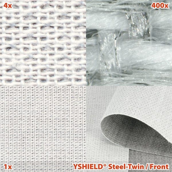 YSHIELD HF+NF / Abschirmstoff STEEL-TWIN (1 cm)