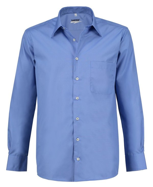 Sartex Strahlenschutz-Herrenhemd, royalblau