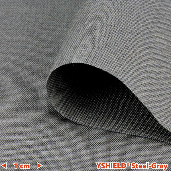 YSHIELD HF+NF / Abschirmstoff STEEL-GRAY (1 cm)